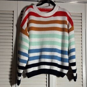 Striped Multicolor Women's Sweater